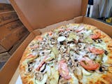 Sgt. Pepper's Lonely Artichoke Heart Gourmet Veggie Pizza