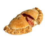 Crunchy Canadian Bacon Calzone