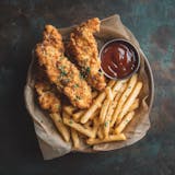 Chicken Tenders with Fries