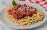 Spaghetti with Beef Meat Sauce