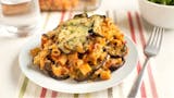 Eggplant Parmesan with Pasta