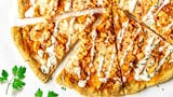 Gluten Free Buffalo Chicken Pizza