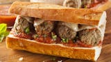 Meatball Parmesan Sandiwch
