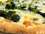 Spinach Pizza Slice