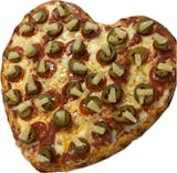 Heart Shape Pizza