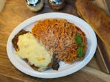 Eggplant Parmigiana  With Spaghetti