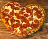 One Heart Shaped Pizza Special
