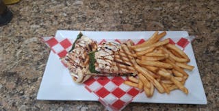 Pancho Panini with a Side of Fries