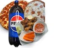 14" Medium One Topping Pizza & 2 Liter Soda Special