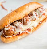 Meatball Parmigiana Sandwich
