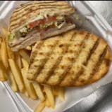 Chicken Cheesesteak Panini