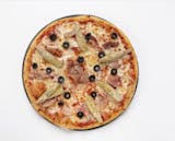 Artichokes & Prosciutto Pizza