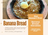 Cast Iron Banana Bread