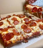 Red Sauce Sicilian Pizza