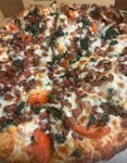 Chicken, Spinach & Bacon Pizza