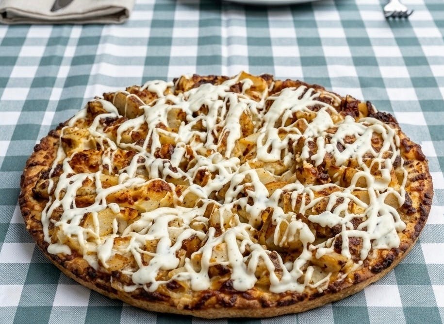 Ranch Steak Pizza