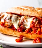 Meatball Parmigiana Hero