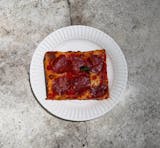 Grandma Pepperoni Pizza Slice