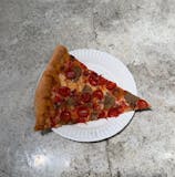 Meatball Pizza Slice