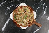 Garlic Vegetarian Pizza