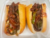 Sausage, Onions & Green Peppers Sandwich