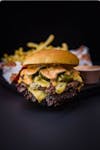 Jalapeno Smashed Burger with Fries 