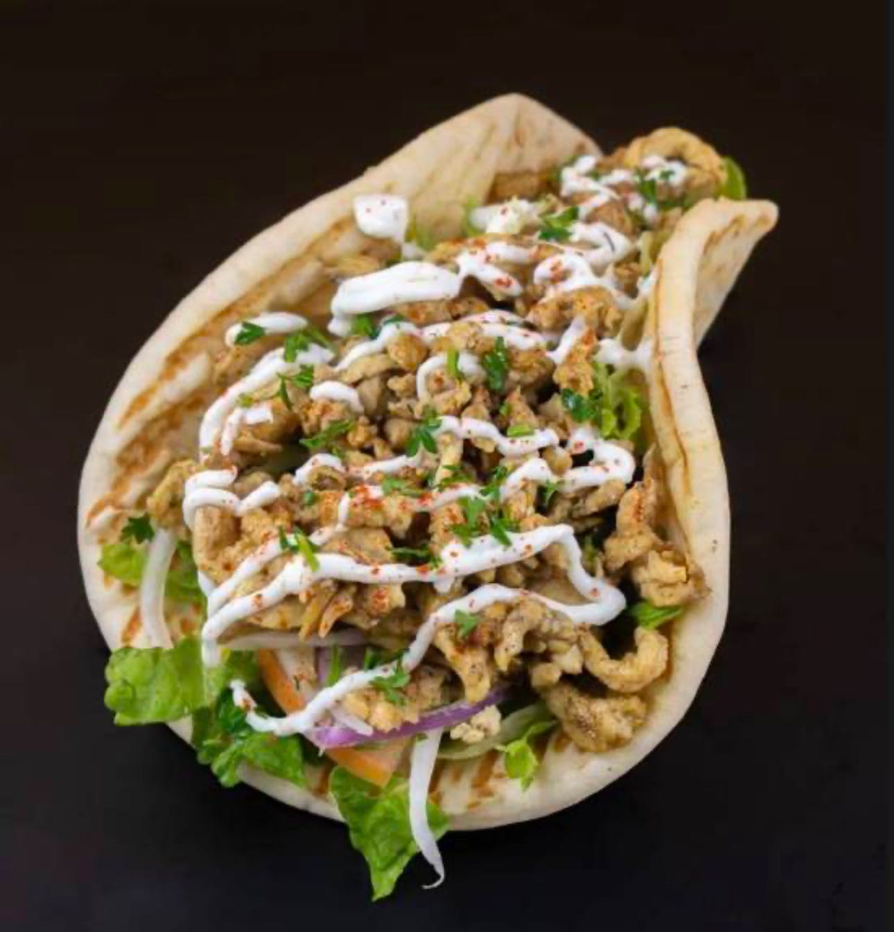 Meat Lover Pita Wrap