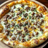 Biscuit N Gravy Pizza Breakfast