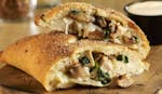 Chicken Alfredo Calzone