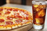 Slice of Pizza & Soda Combo