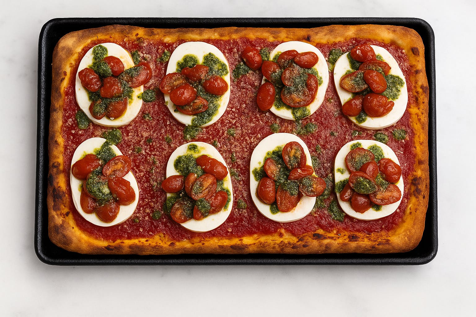 Fresca (Sicilian Style) Pizza