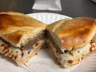 Mushroom Sauce Steak Hoagie