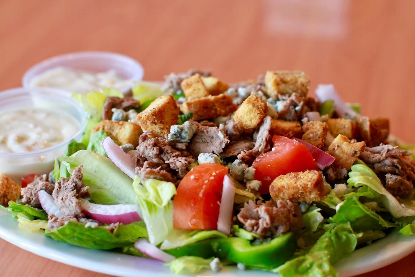 Steak & Blue Salad
