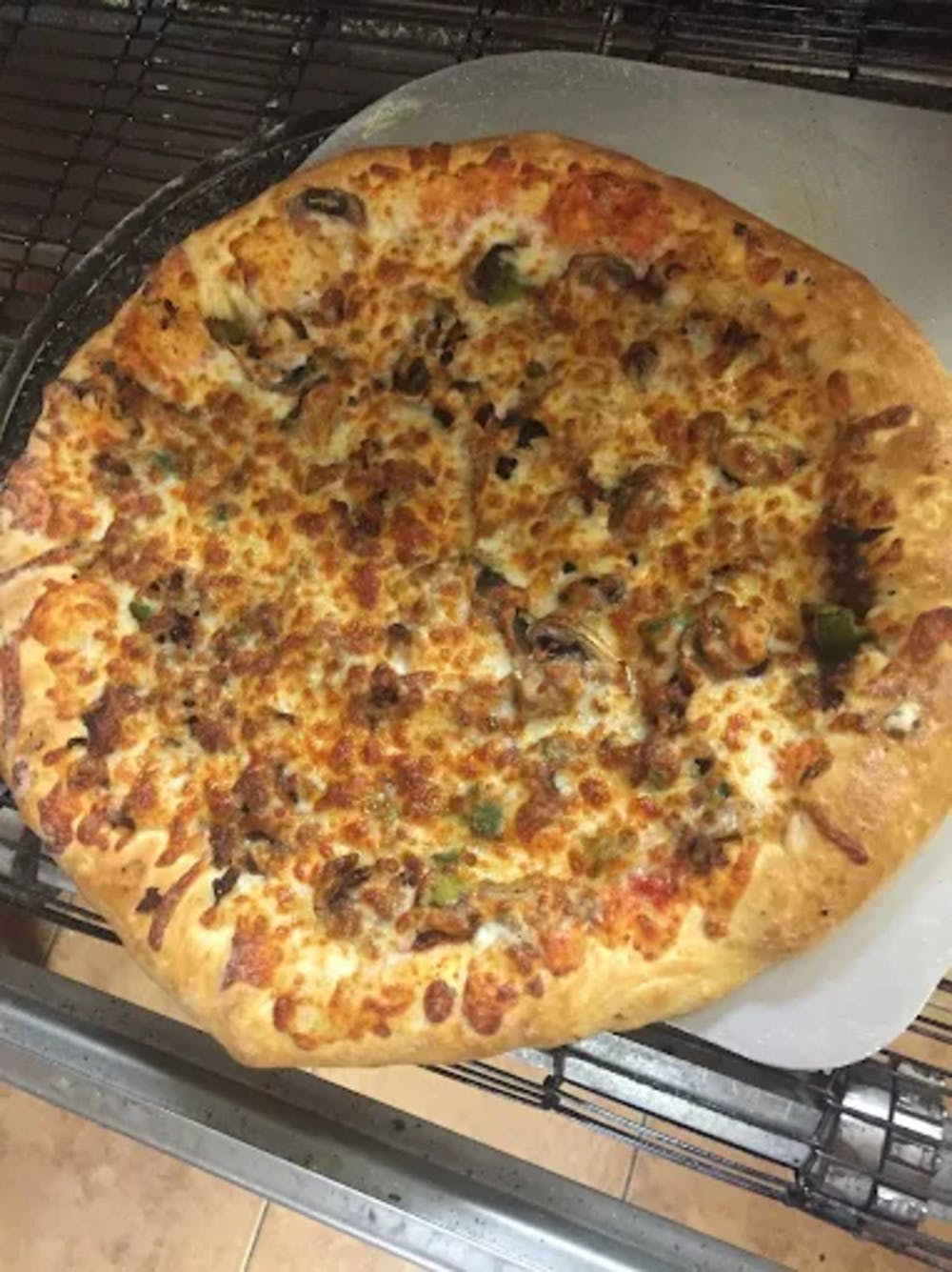 Papa Palace Works Pizza 