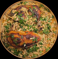 Chicken Mandi Over Rice