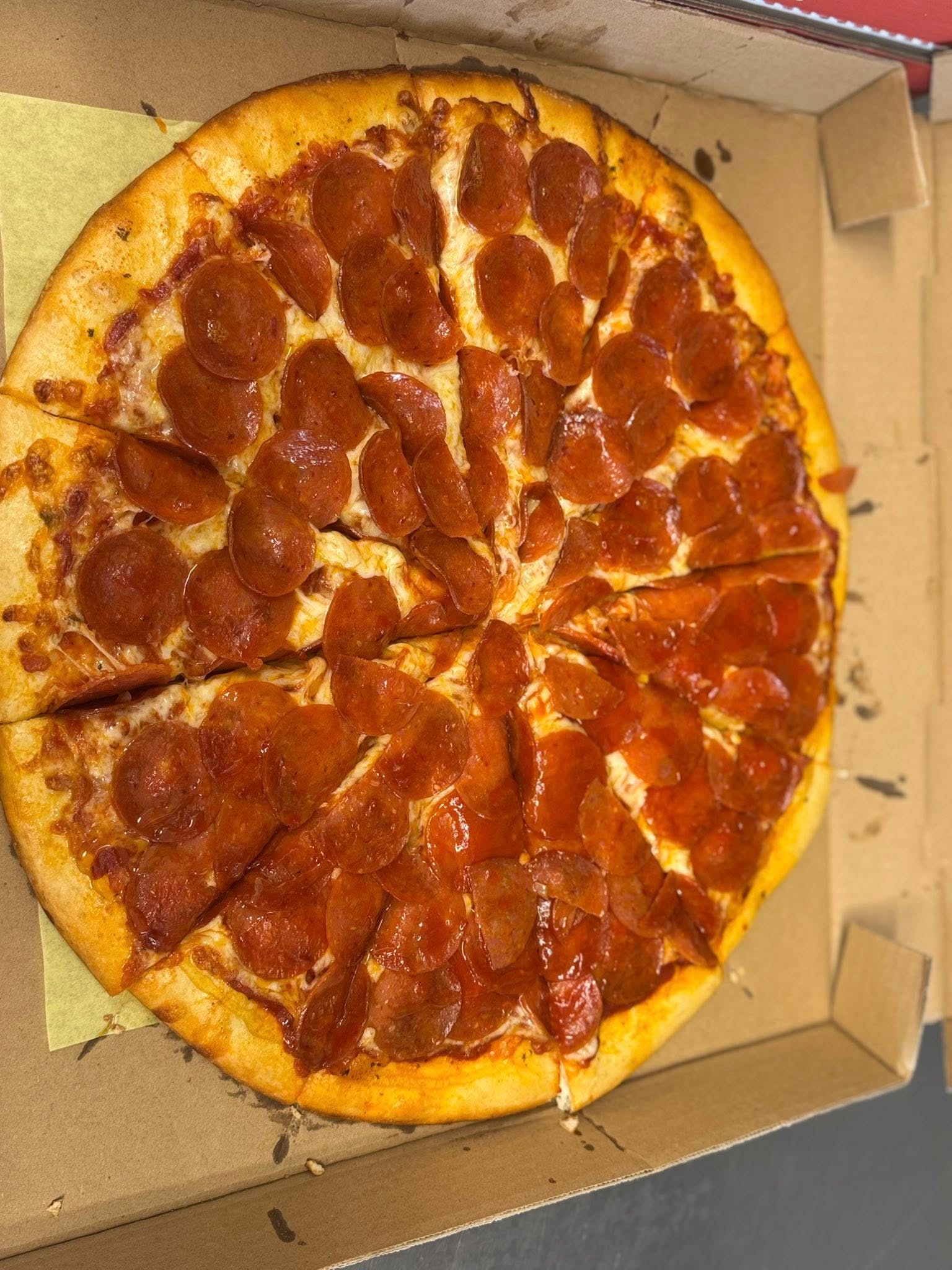 Honey Hot Pepperoni Pizza