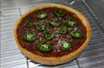 Jalapeño Deep Dish Pizza
