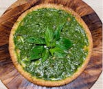 Pesto Deep Dish Pizza