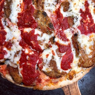 Eggplant Pizza