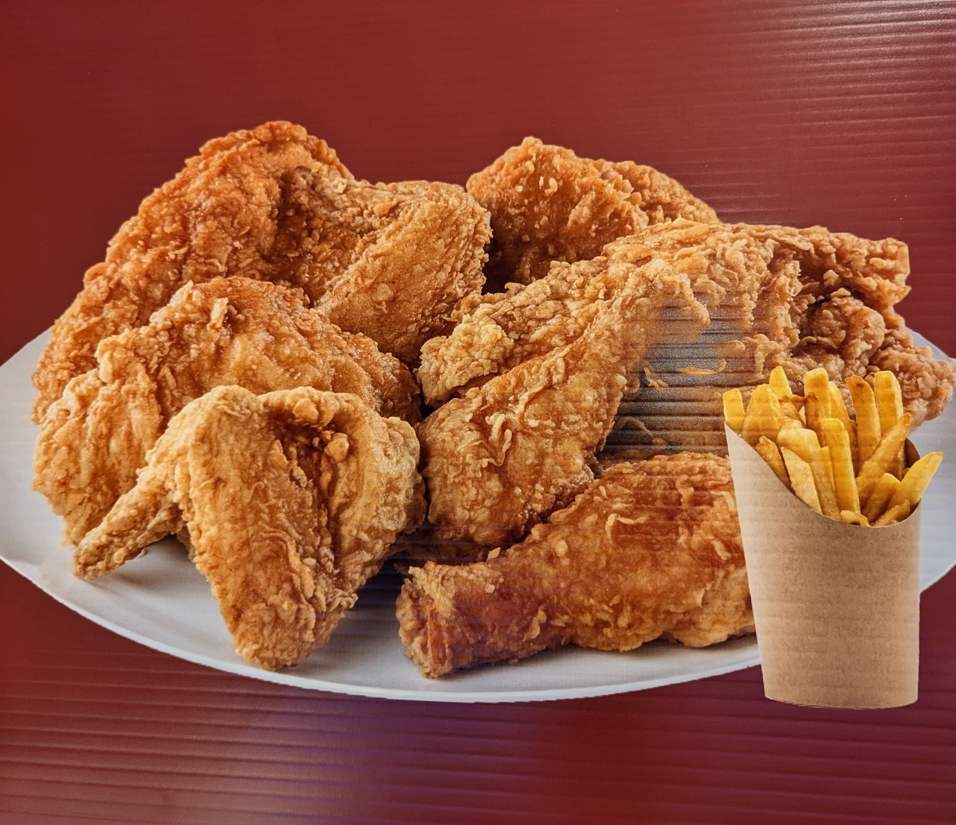  10 Pieces Chicken with Fries