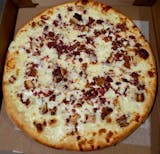Chicken Bacon Ranch Pizza