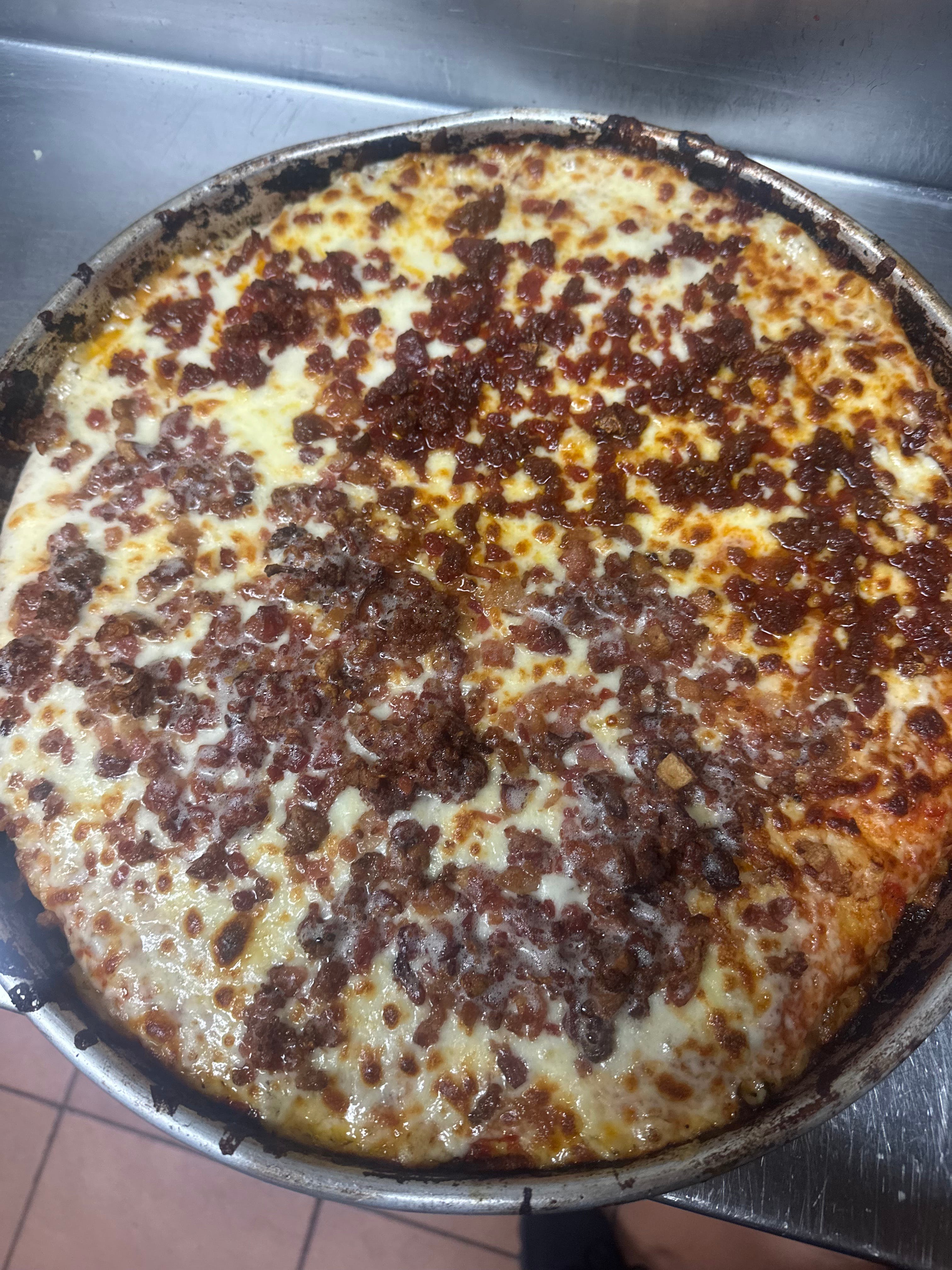 Pizza con Chorizo