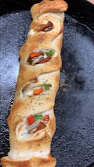 Loaded Steak Stromboli 