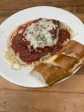 Chicken Parmesan with Spaghetti 