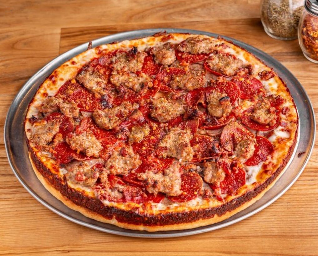 Meat Sweats Pan Pizza