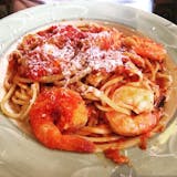 Shrimp Parmigiana Dinner