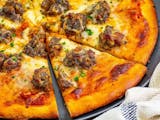 Meatball Pizza