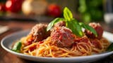 Meatball Parmesan with Pasta