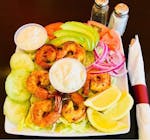 House Salad with Shrimp 