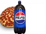 16" Large One Topping Pizza & 2 Liter Soda Daily Special 